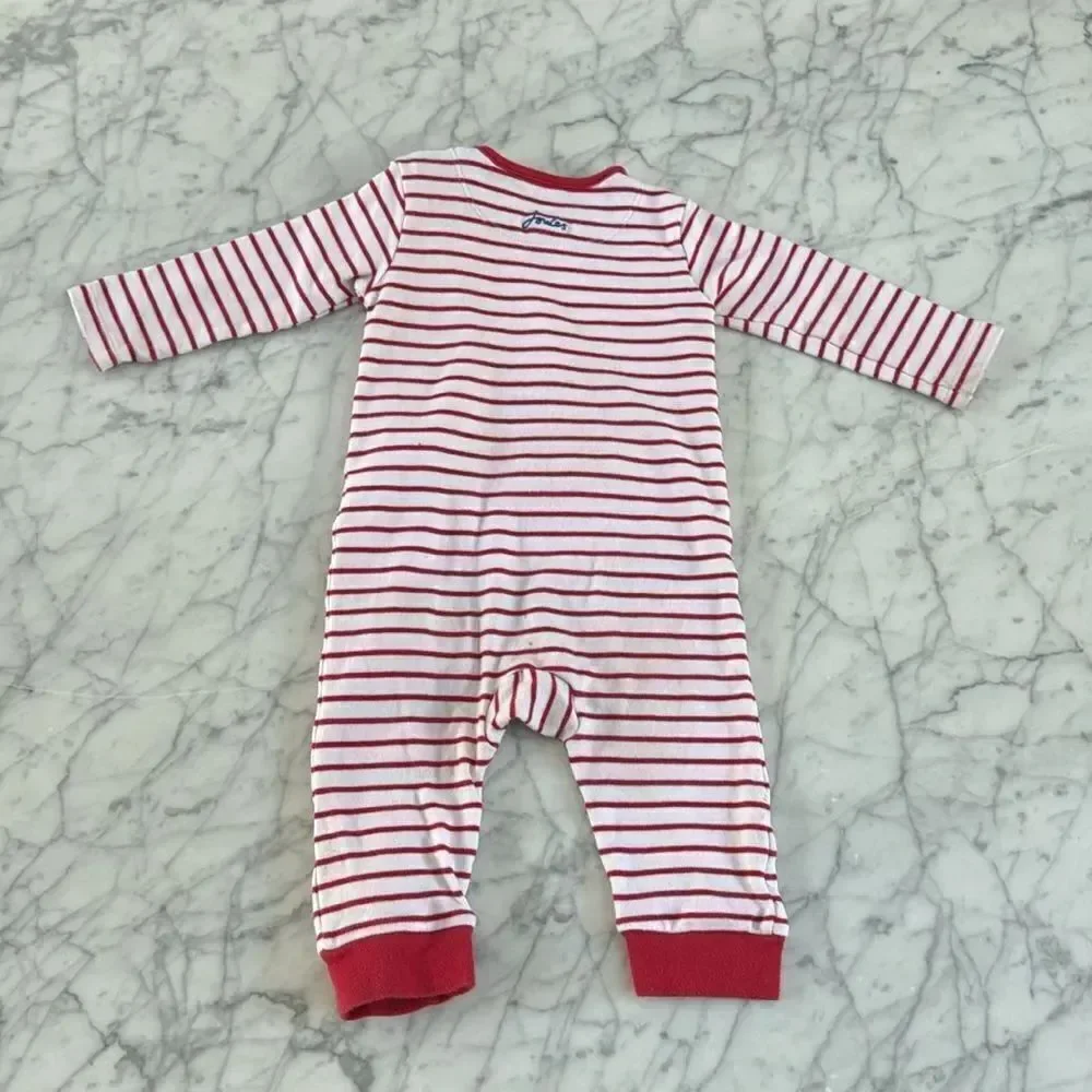 Joules Winfield Romper Rocket Planet Sz 6-9 Mo